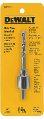 Dewalt BiMetal Mandrel
