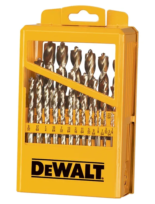 DEWALT Pilot Point Metal Index Drill Bit Set (29 Pieces) DEW