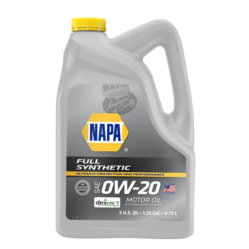NAPA Motor Oil 0W20 Full Synthetic 5 qt (US) NOL 75541 | Buy