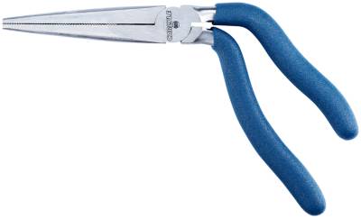 LEONTOOL 9 Inches Pistol Grip Long Nose Pliers with Crimper and Wire  Cutter, Offset Pistol Grip