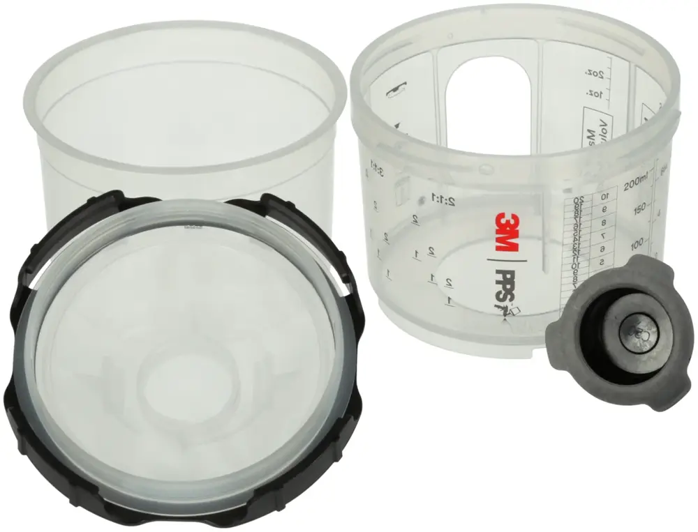 3M™ PPS™ Series 2.0 Spray Cup System Kit 26114 Mini (6.8 fl oz 200