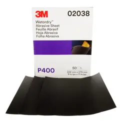 3M™ Wetordry™ Abrasive Sheet 213Q 2036 P600 9 in x 11 in MMM 02036