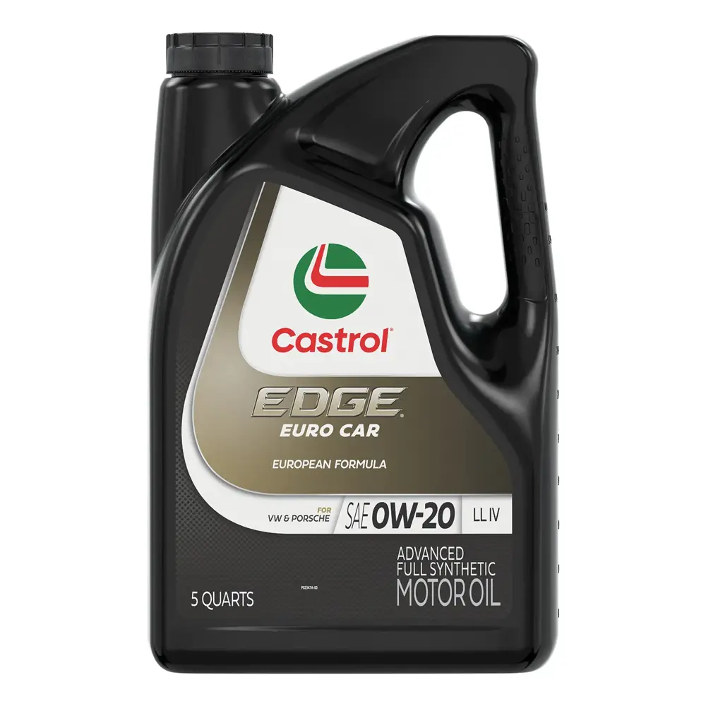 Castrol EDGE Euro Car LL IV Motor Oil 0W20 Full Synthetic 5 qt (US