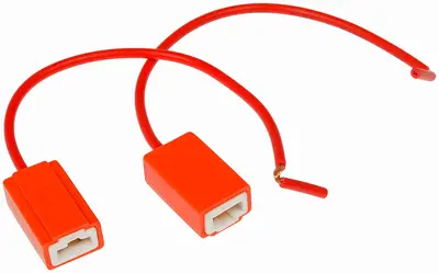 Flösser H1 55W 12V Lamp Socket Repair Plug With Cable - 1444