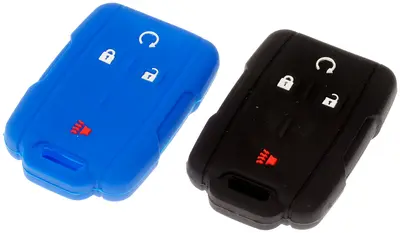 thumbnail image 2 of Silicone Key Fob Cover For 2019-2021 GMC Sierra & Chevrolet Silverado – Remote Start, Trunk Release, HYQ1EA 2 of 4