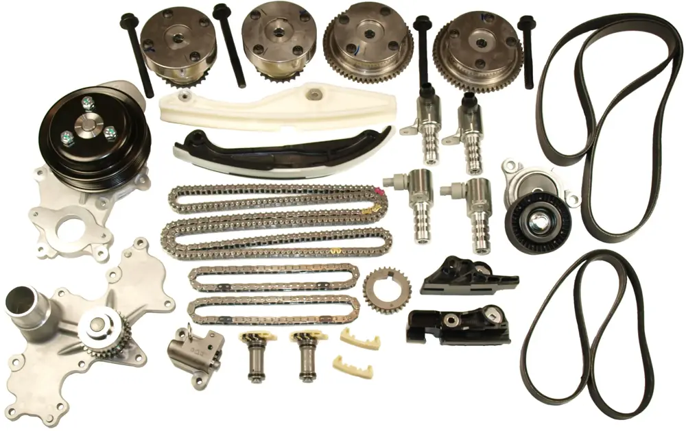 零時雨 Cloyes K6 Timing Chain Kit Includes VVT Components, Water Pump