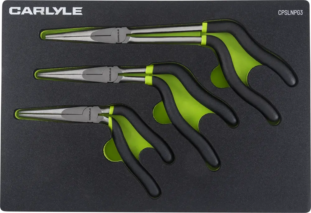 Carlyle 3 Pc. Long Nose Pistol Grip Pliers Set CHT CPSLNPG3 | Buy