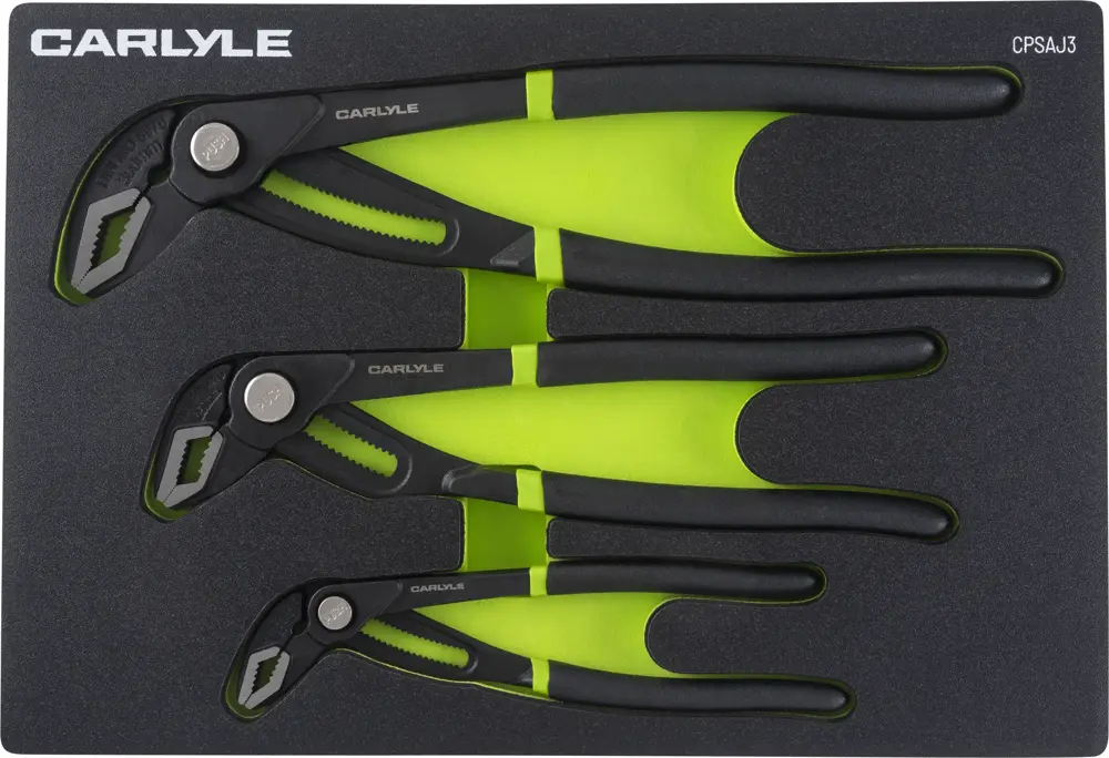 Carlyle 3 Pc. Adjustable Jaw Pliers Set CHT CPSAJ3 | Buy Online