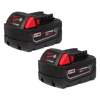 【まろん様注文分】レッドデビル(1台分)＋プラグヒーター用バッテリー Milwaukee 48-11-1861P 2-PACK M18™ REDLITHIUM™ FORGE™ XC6.0 Battery