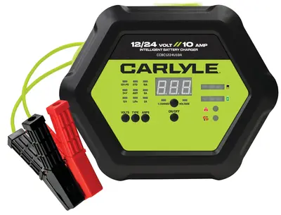 Carlyle 12/24 Volt 10/6/2A Battery Charger/ Maintainer CHT