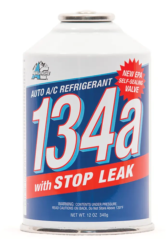 Avalanche A/C R134a Refrigerant w/ Stop Leak, 12 oz. Refill NCB