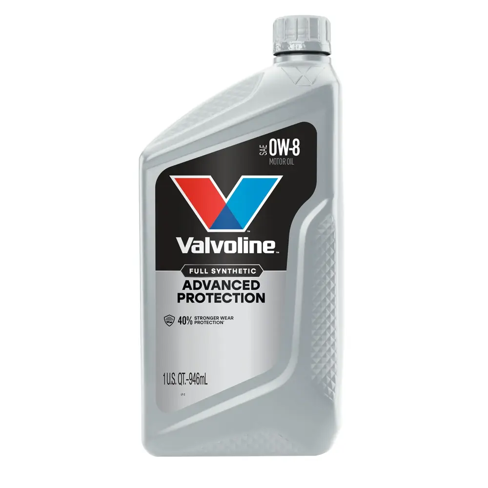 Valvoline Advanced Motor Oil 0W8 Full Synthetic 1 qt (US) VAL