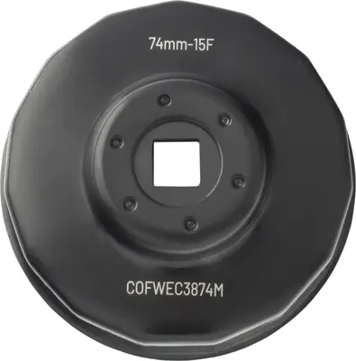 Carlyle GM 74 mm - 15 Flute End Cap Oil Filter Wrench CHT