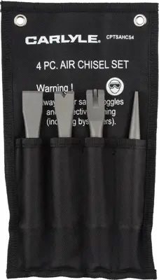 Carlyle Air Hammer Chisel Set - 4 Pc CHT CPTSAHCS4 | Buy Online