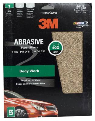 Sandpaper Grit Guide for Auto Body Work