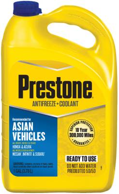 Prestone Cooling System Antifreeze Ready To Use 1 gal US PAF