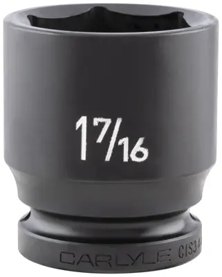 Carlyle Socket 1-7/16 in 6 Points Magnesium Phosphate CHT CIS3446