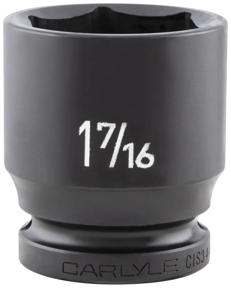 Carlyle Socket 1-7/16 in 6 Points Magnesium Phosphate CHT CIS3446