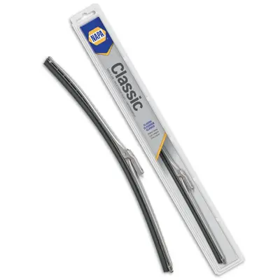 Classic Car Stainless Steel Wiper Blade & Arm Combo – 10 Blades + 11 Arms, Front Left/Right Fit