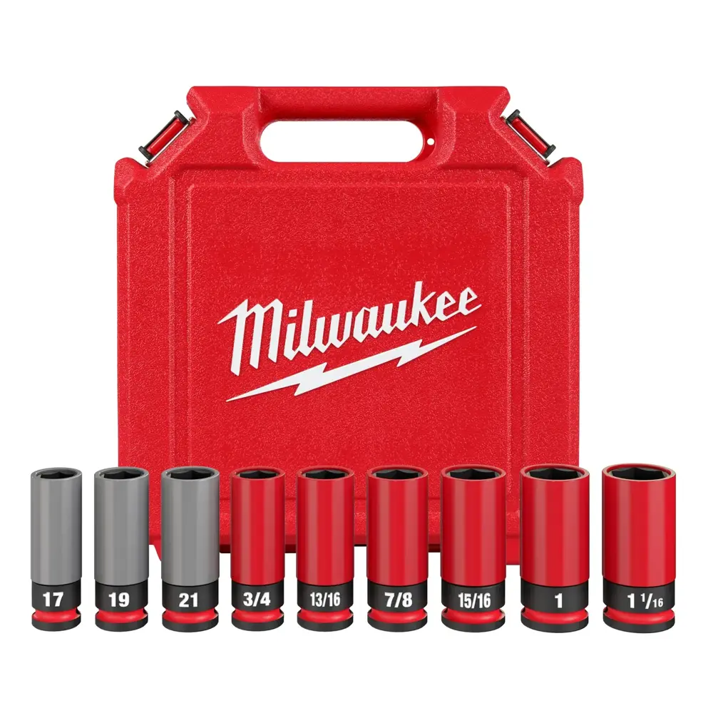 Milwaukee Tool SHOCKWAVE Impact Duty Lug Nut Wheel Socket 1/2 in