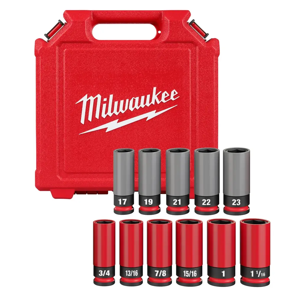 Milwaukee Tool SHOCKWAVE Impact Duty Lug Nut Wheel Socket 1/2 in