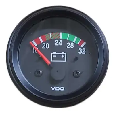 VDO Voltage Gauge Voltmeter 24V Volt