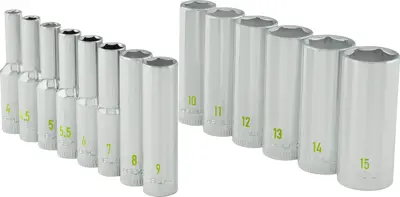 エムン　0513 Carlyle Socket Set 1/4 in 14 Pc Set CHT CSSD14014M | Buy Online