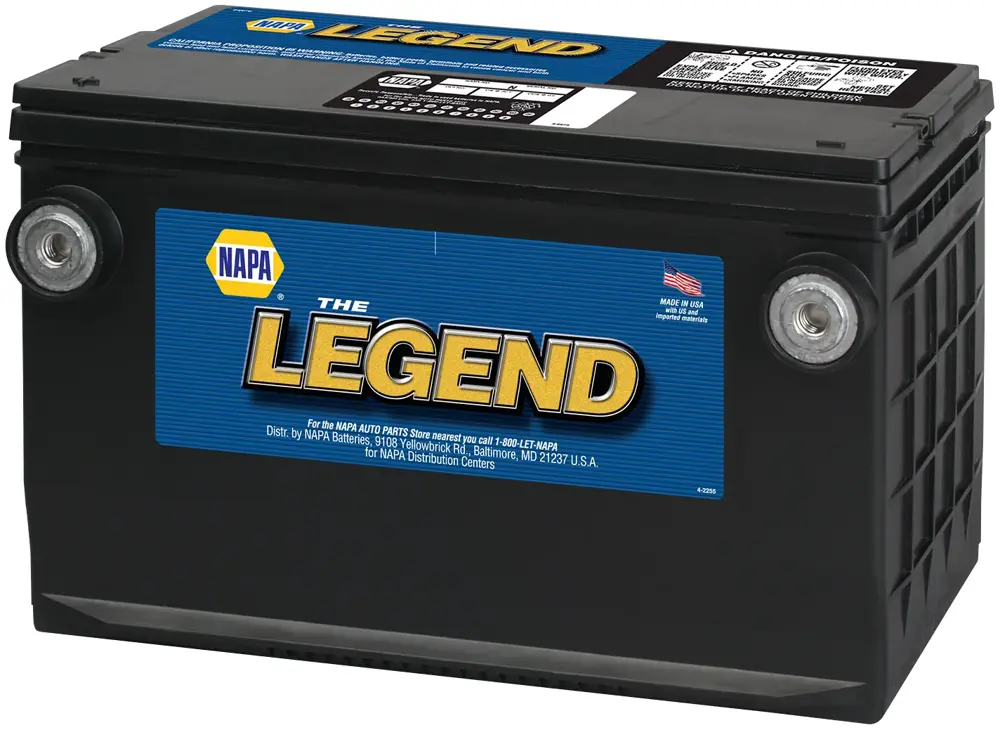 NAPA The Legend Professional Battery 24 Months Free Replacement