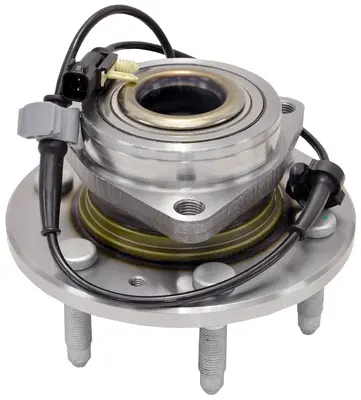 Detroit Axle Front Wheel Bearing Hub Assembly For Chevy GMC Silverado Sierra 1500 Tahoe Yukon XL - 515197, 6 Lug, 4WD