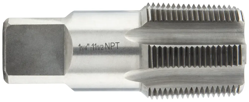 Carlyle Pipe Tap, National Pipe Thread, 1-1/4 in - 11-1/2 in Npt