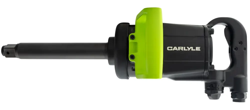 Carlyle Air Impact Wrench, 1 in drive, 8 in Anvil, Variable Speed