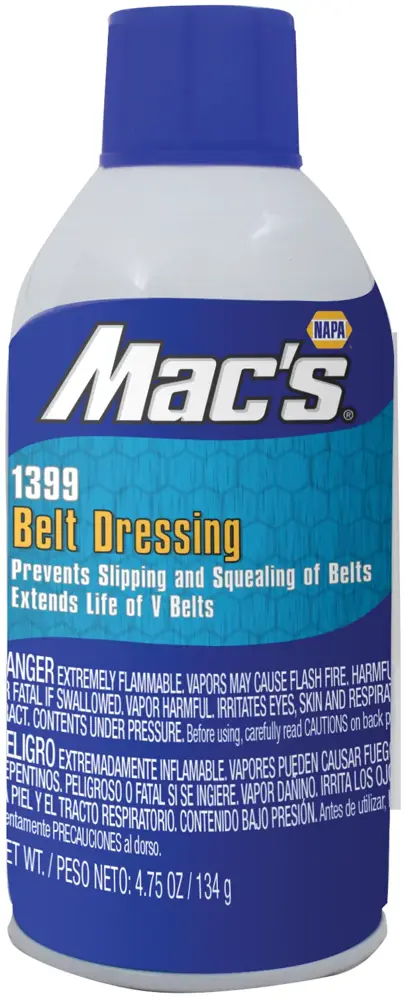 Belt Dressing - Spray 4.75 oz MAC 1399 | Buy Online - NAPA Auto Parts