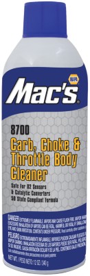 msds mac carb cleaner