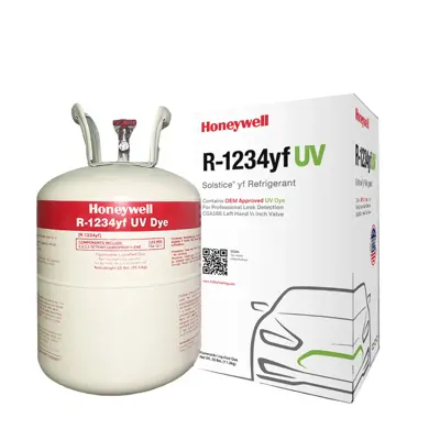 Honeywell R-1234yf UV Refrigerant Cylinder 25lb NFR R1234YF25UV