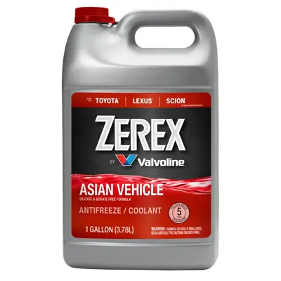 Zerex Asian Vehicle Red HOAT Antifreeze + Coolant Concentrate 1