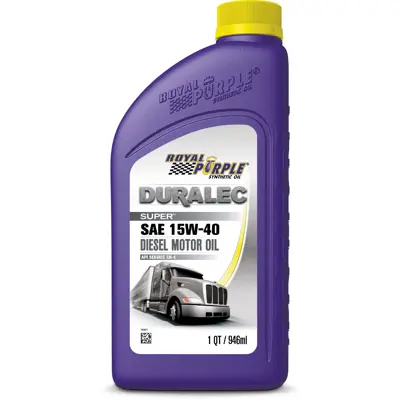 Royal Purple Duralec Super Motor Oil 15W40 Full Synthetic Diesel 1