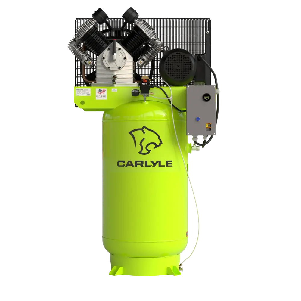 Carlyle 7.5HP 80 Gallon Stationary Air Compressor High Flow 1P CHT