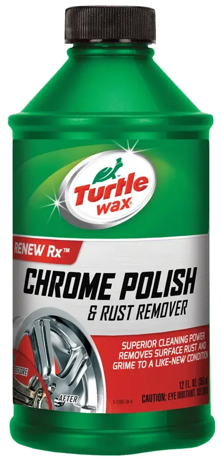 Turtle Wax Chrome Polish & Rust Remover - 12 fl oz (US) TW T280R