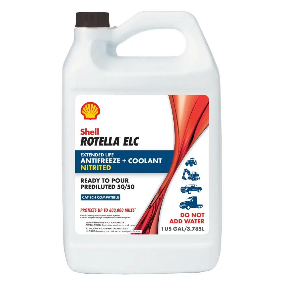 Shell Rotella Extended Life Heavy Duty & Mixed Fleet Vehicles Red
