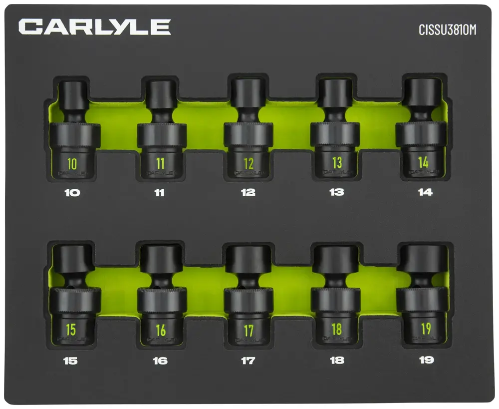 Carlyle Socket Set 3/8 in 10 Pc Set CHT CISSU3810M | Buy Online