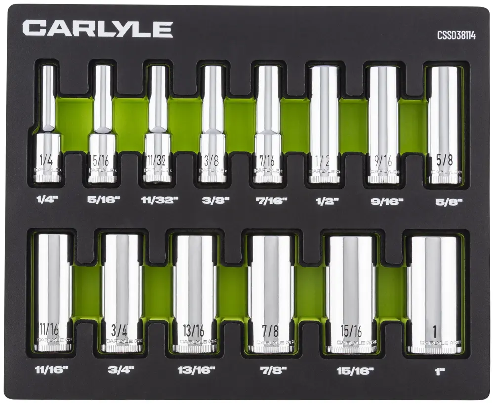 Carlyle Socket Set 3/8 in 14 Pc Set CHT CSSD38114 | Buy Online