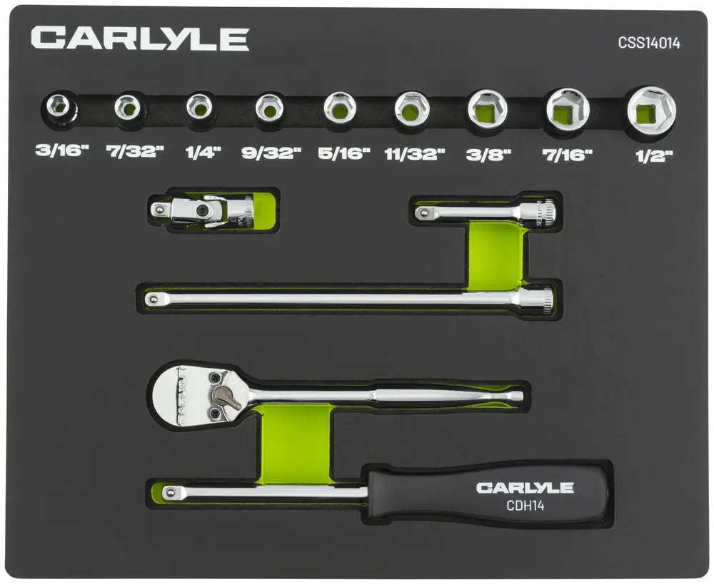 専用　2.3.4.5.6.7.8.10 Carlyle Socket Set 1/4 in 14 Pc Set CHT CSS14014 | Buy Online