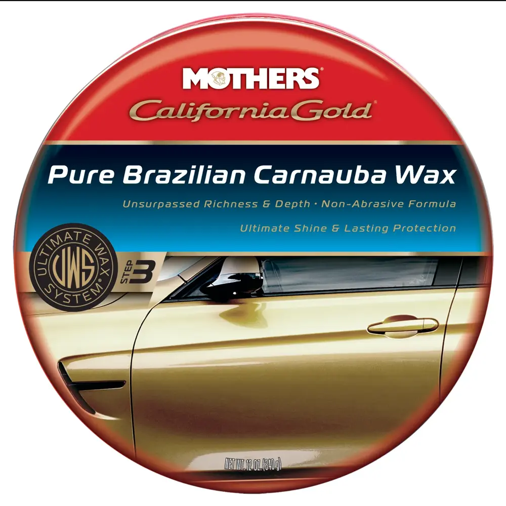 Carnuba Paste Wax & Fabulous ＆風神_Wax セット Mothers California Gold Pure Brazilian Carnauba Wax Step 3 - 12 oz