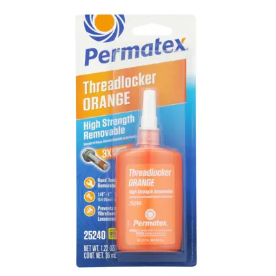 Permatex Orange Threadlocker - 1.22 oz PTX 25240 | Buy Online