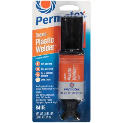 Permatex Epoxy Adhesive 5 Min Plastic Epoxy - 25 ml PTX 84115