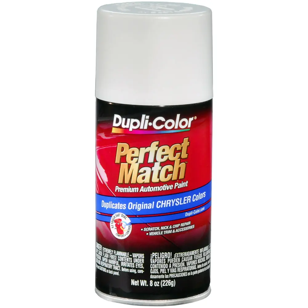 Duplicolor Paint Perfect Match, Gloss, Bright White, BCC0362