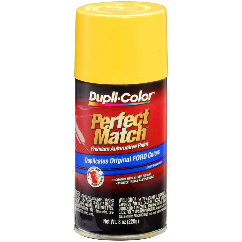 Duplicolor Paint Perfect Match, Gloss, Chrome Yellow, BFM0363