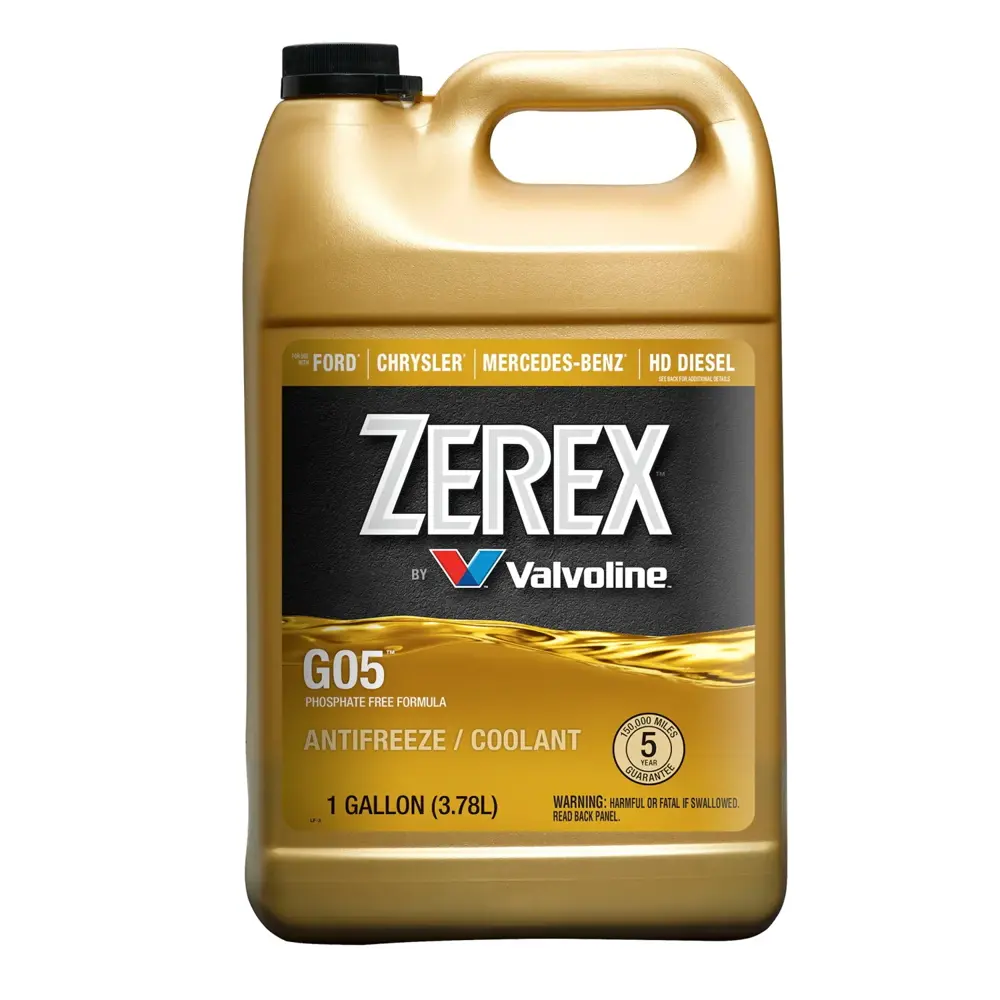 Zerex G05 Phosphate Free Antifreeze/Coolant Concentrate 1 gal (US