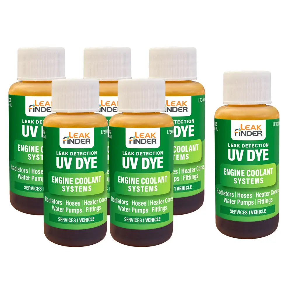 LeakFinder Engine Coolant Dye Bottles – 6-Pack NTE 784761 | Buy