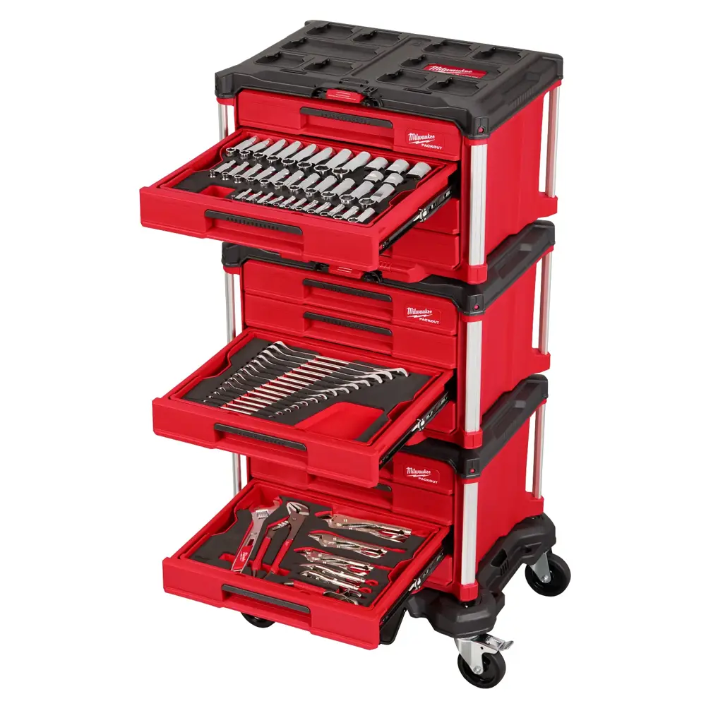 366pc. Master Mechanics Hand Tool Set with PACKOUT™ Drawers and
